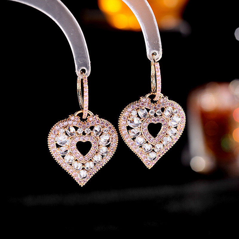 Heart earrings
