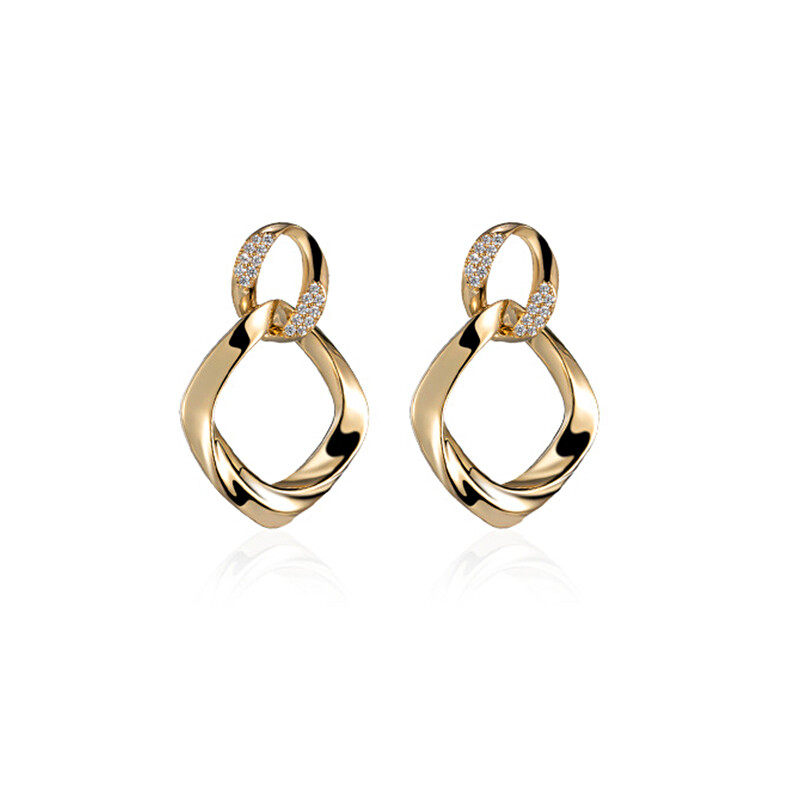 S925 drop stud earrings