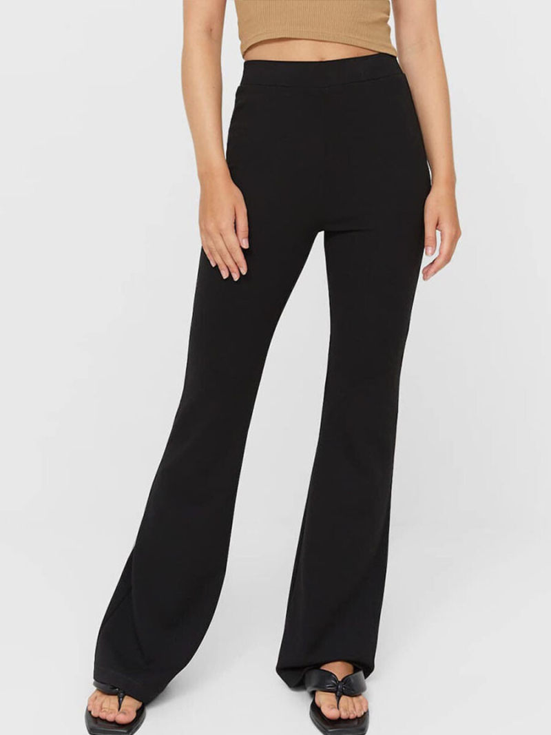 Tall waist trousers of cultivate one's morality