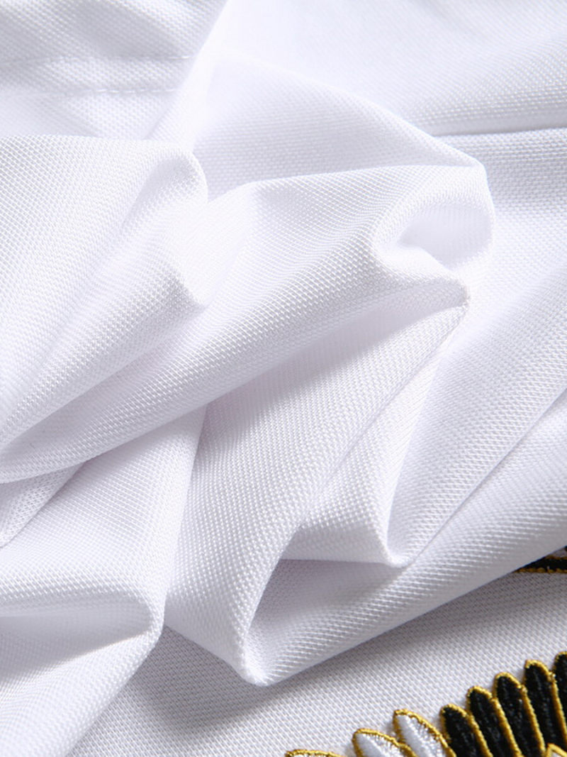 Polo With Printed on Back