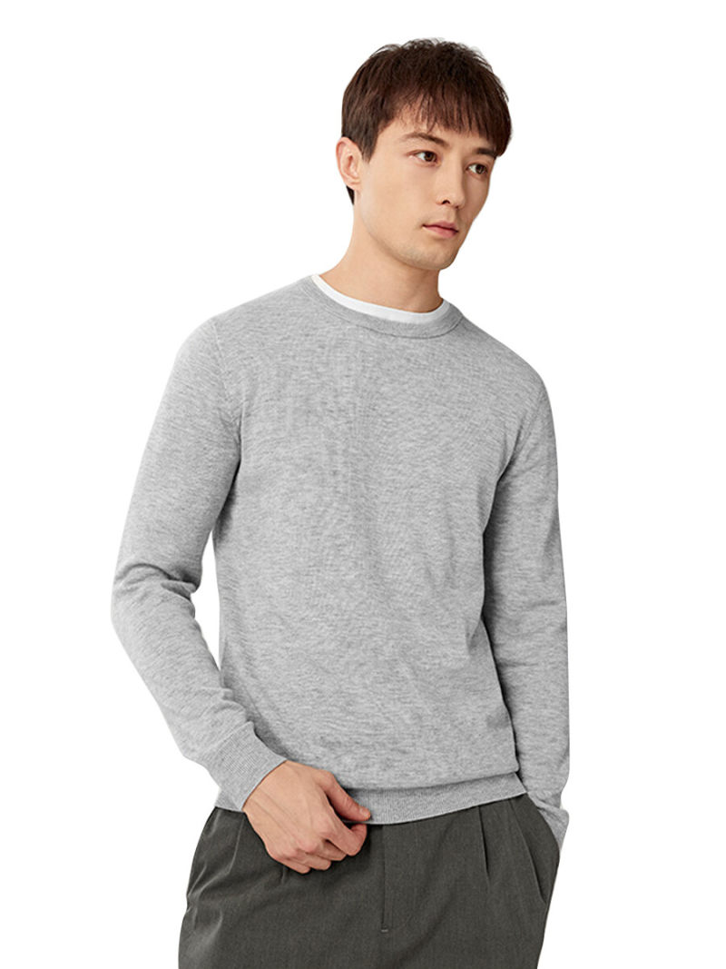 Topman Long Sleeve Knitted Crew Neck  Jumper
