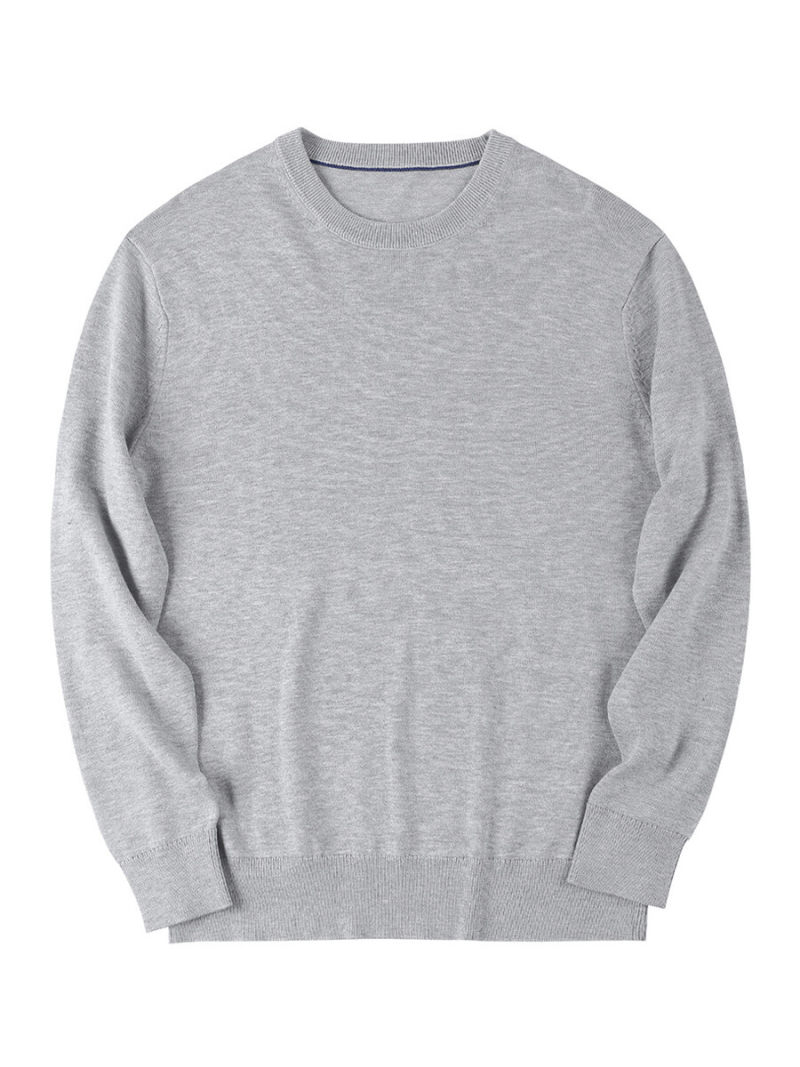 Topman Long Sleeve Knitted Crew Neck  Jumper