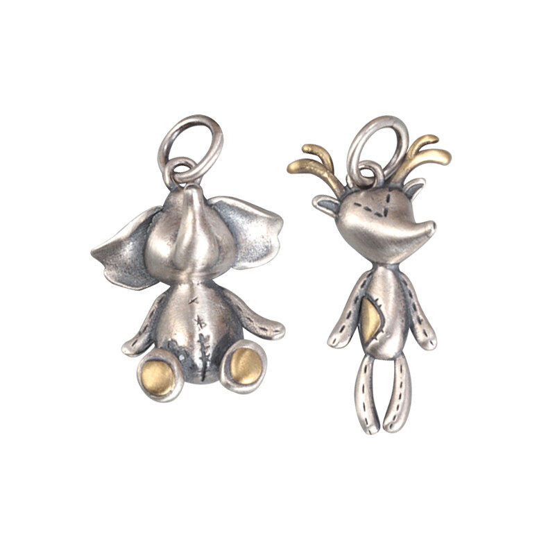 S925 fawn pendant
