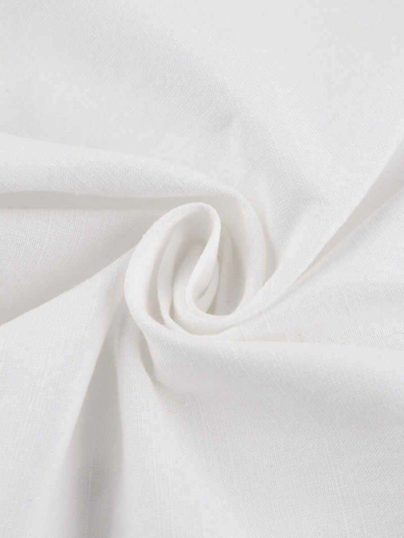 Crew Neck Backless Mini Dress With Tie Details On Neck