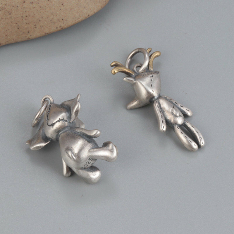S925 fawn pendant