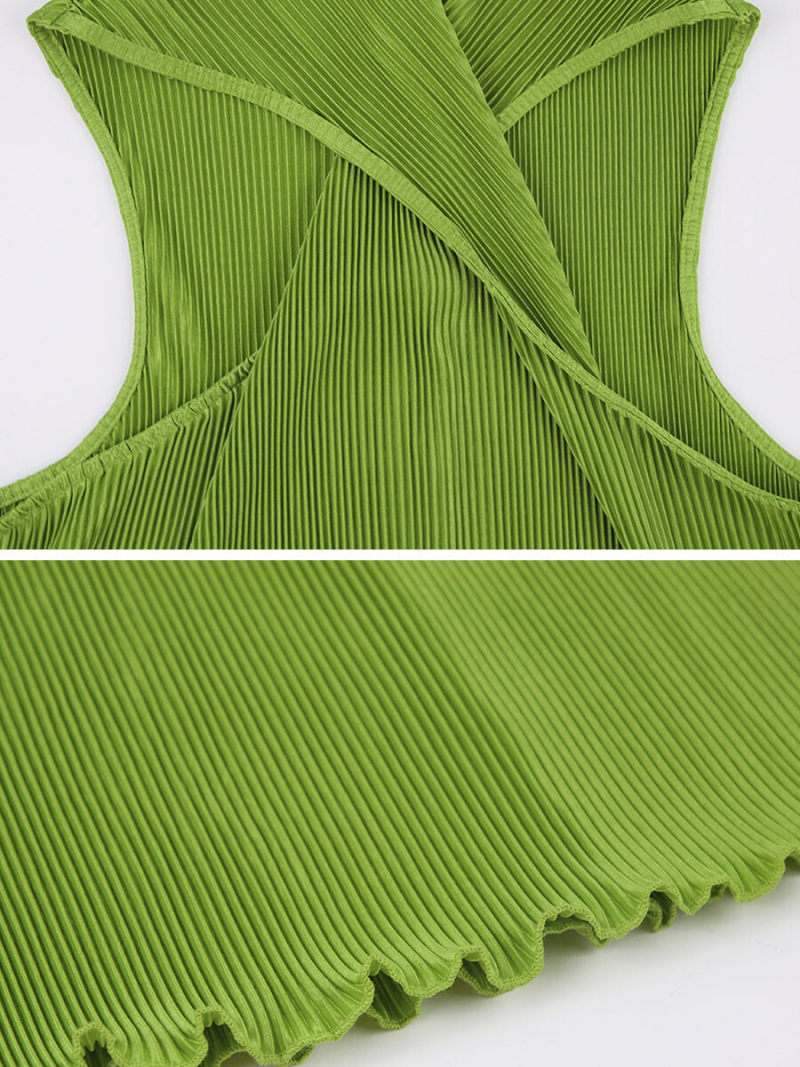 Halter Neck Bodycon Mini Dress