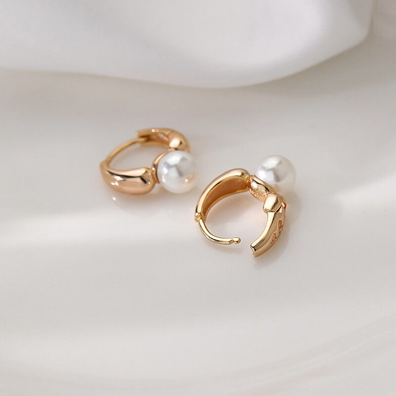 S925 pearl drop earrings