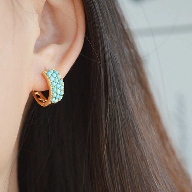 Open hoop  s925 earrings