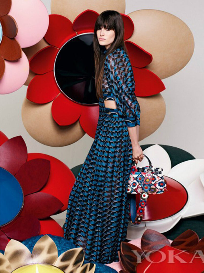 Stand Neck  Cutout Waist Pleated Maxi  Dress With Long Sleeves