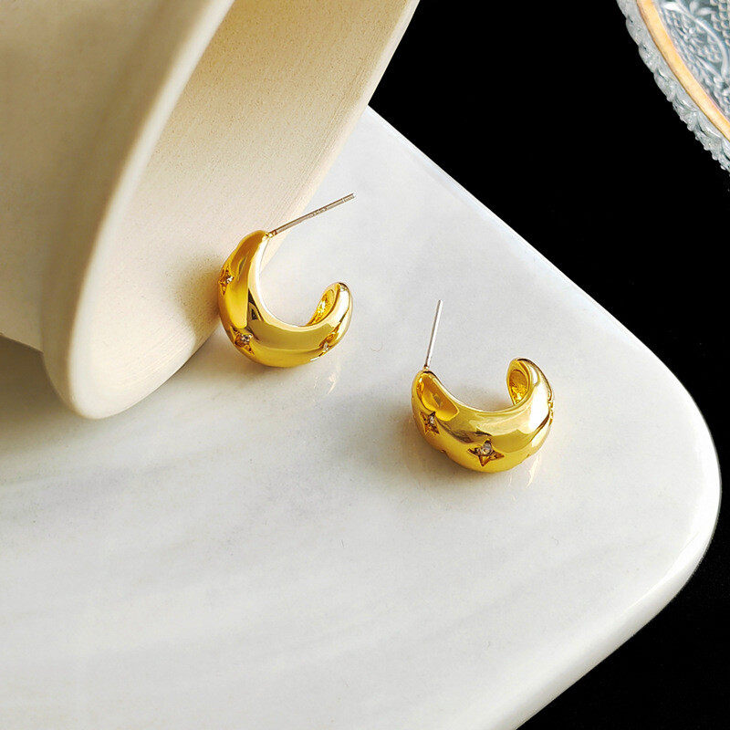 Dextera hoop earrings