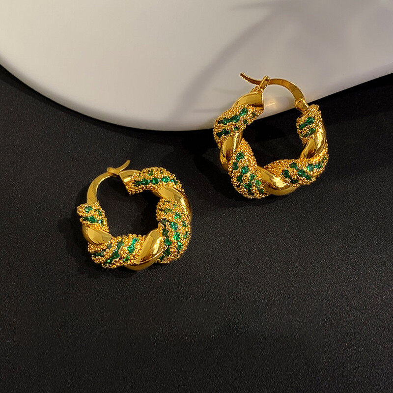 Retro earrings