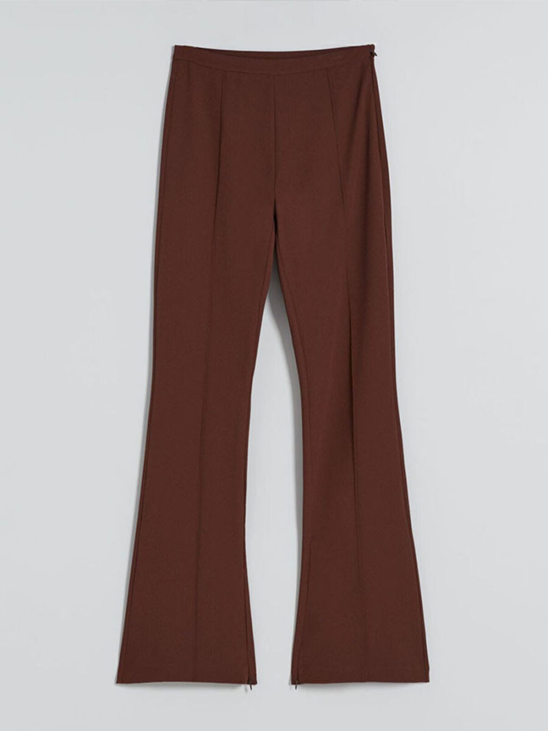 Tall waist trousers of cultivate one's morality