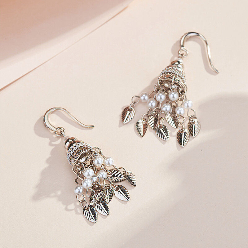 Hoop earrings with crystal drop  S925 hoop