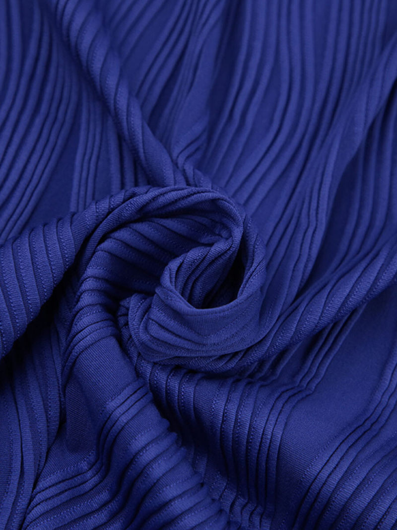 Klein midnight-blue turtle neck long sleeve T-shirt