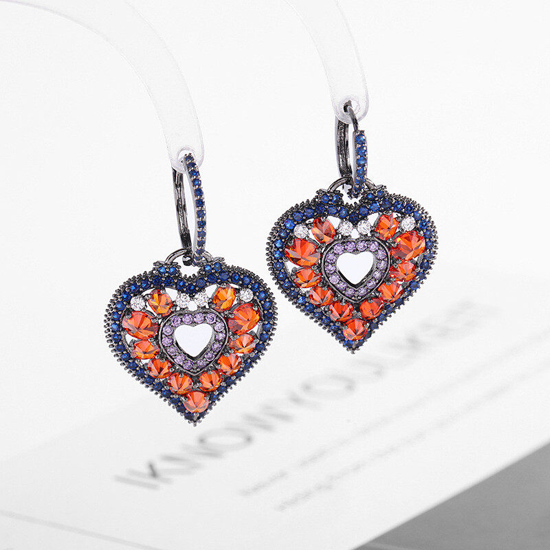 Heart earrings