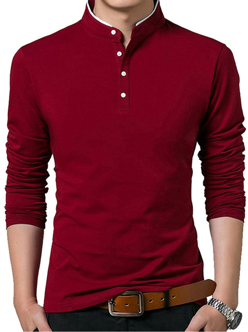 Polo Ralph Lauren white tipped long sleeve pique polo