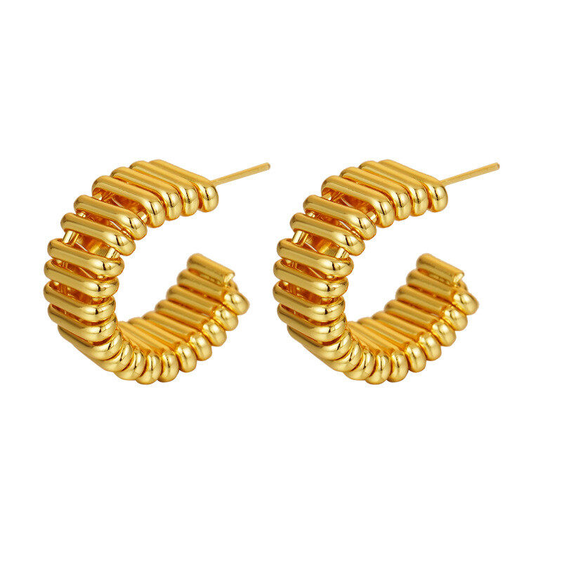 Dextera hoop earrings