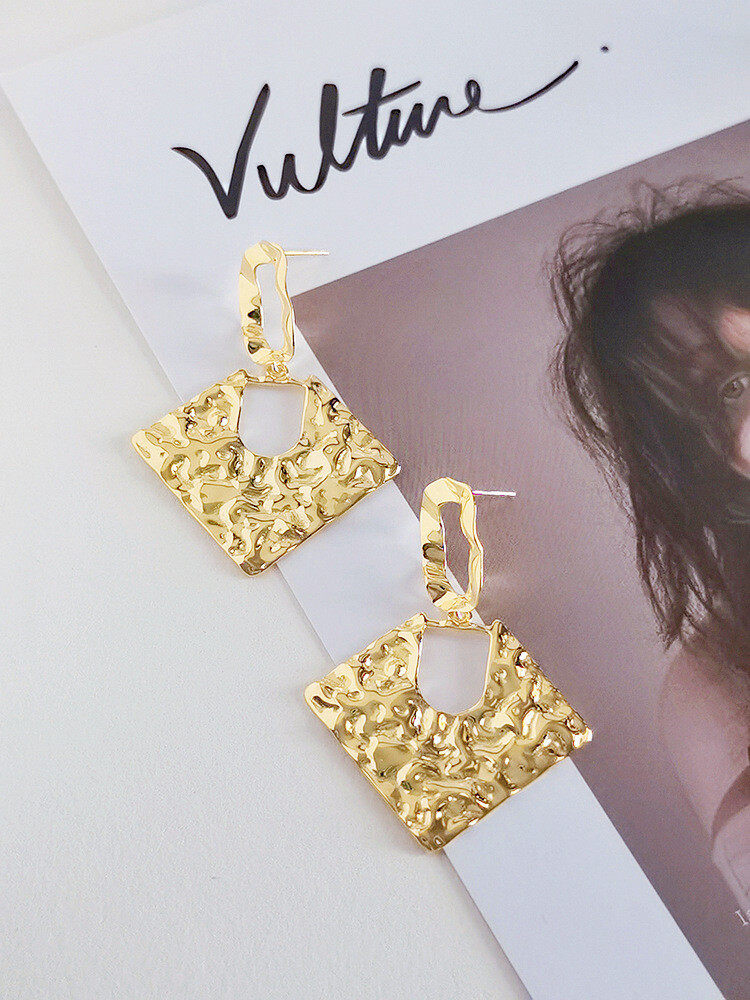 S925 stud drop earrings