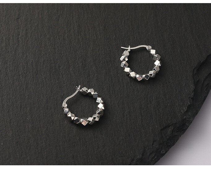 Open hoop  s925 earrings