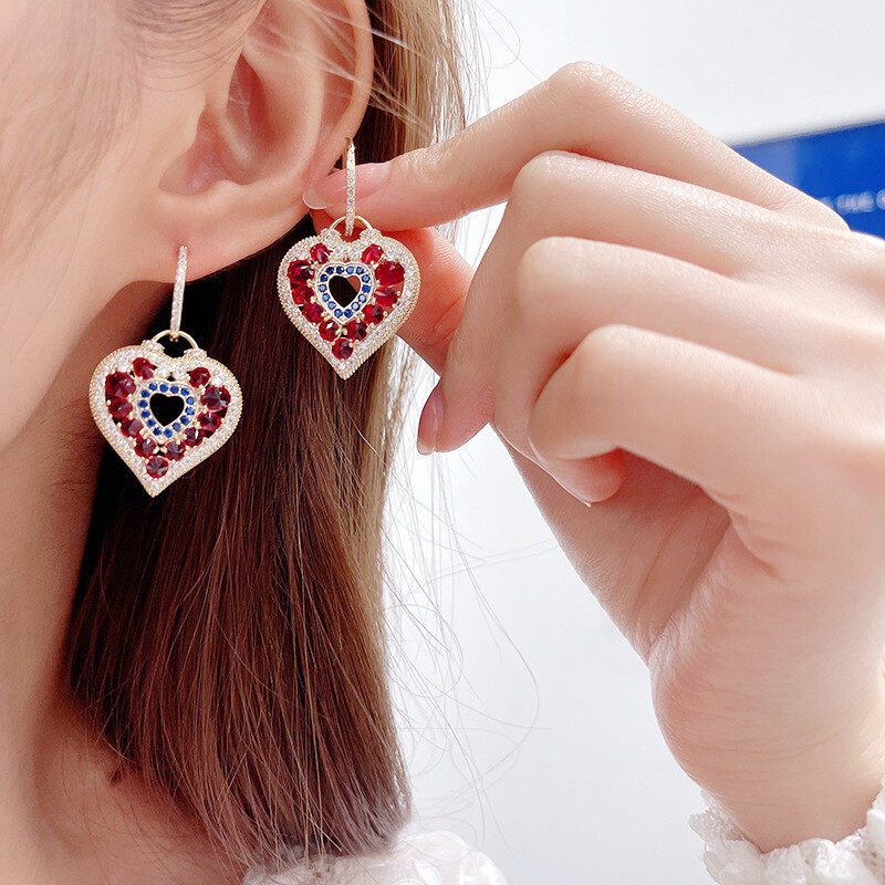 Heart earrings