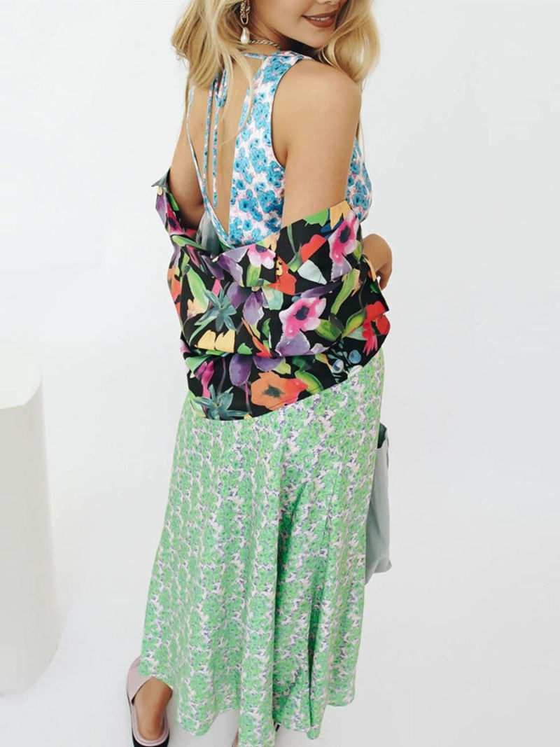 V is gotten even the garment skirt hitting scene