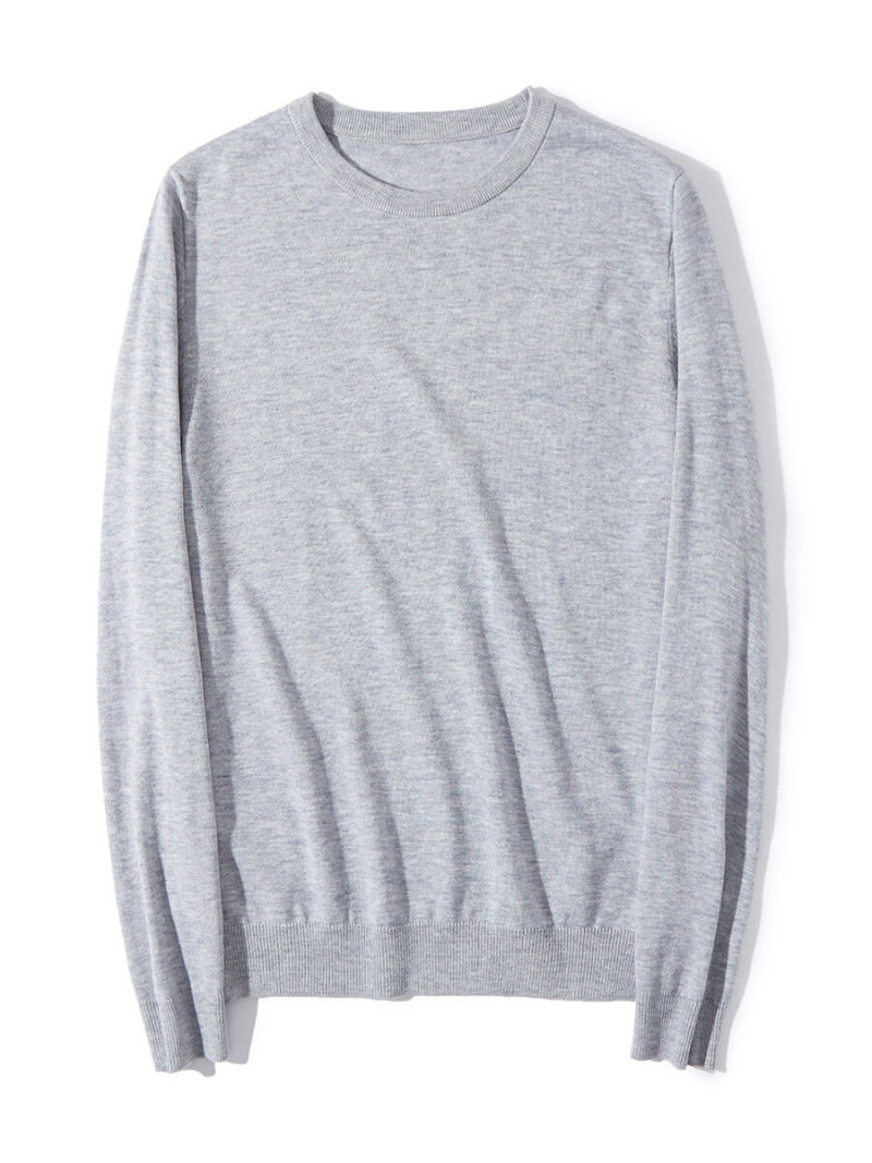 Topman Long Sleeve Knitted Crew Neck  Jumper