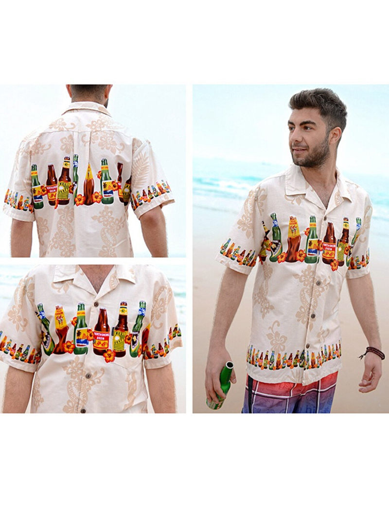 Camper Revere Collar Shirt In Mulit  Print