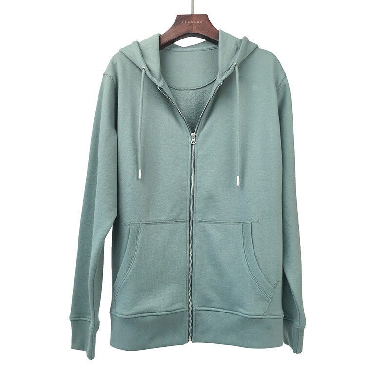 Oversize Hoodie With Zipper Sweat Jacket