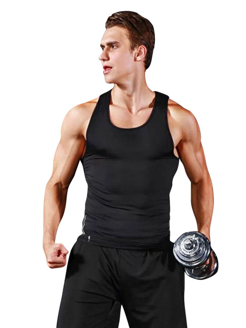 Sleeveless Training  Vest With Quick Dry