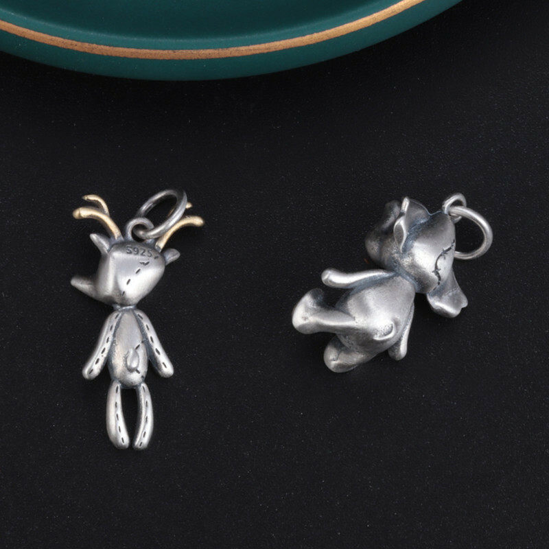 S925 fawn pendant