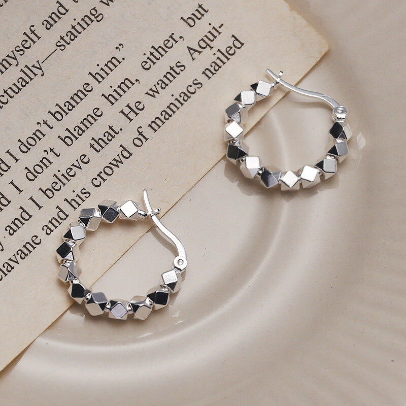 Open hoop  s925 earrings