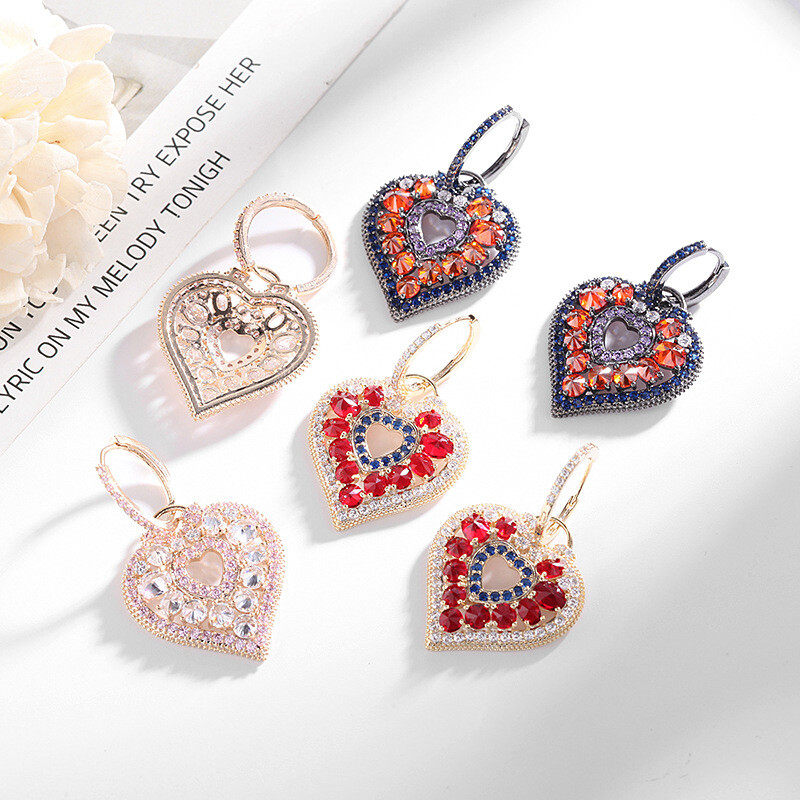 Heart earrings