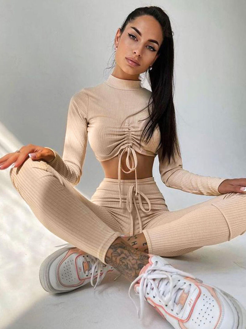 Sports yoga two-piece outfit