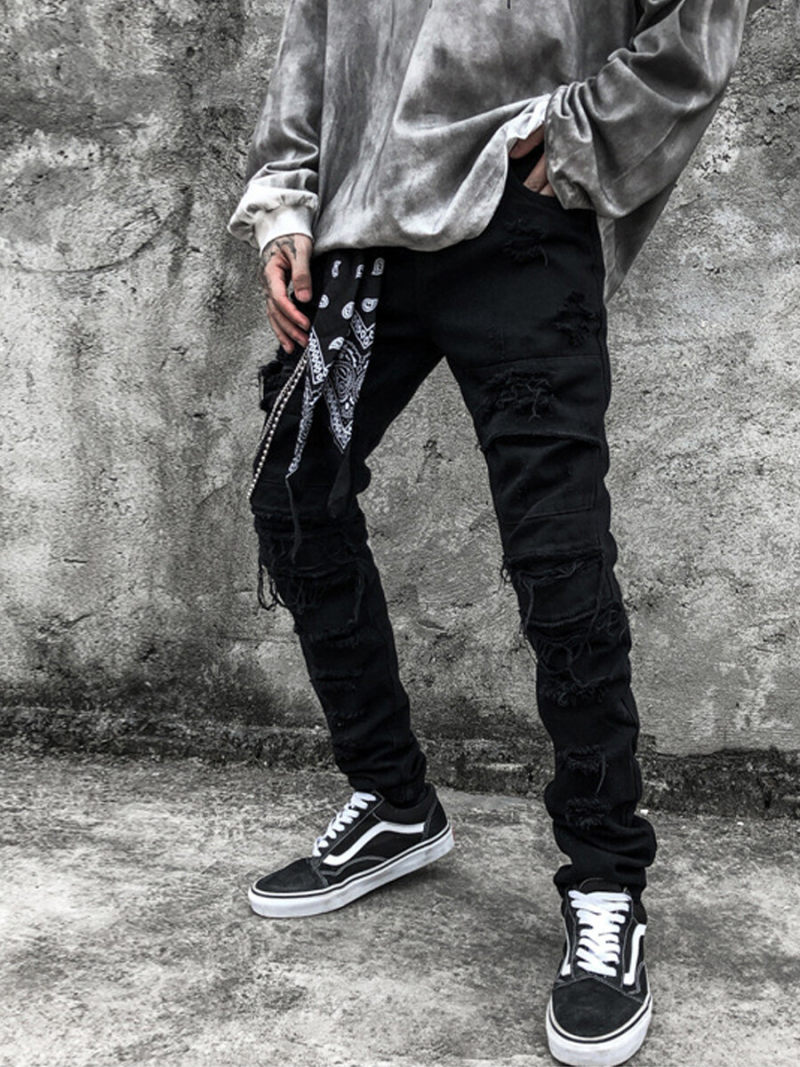 Topman Organic Cotton Blend Stretch Skinny Jeans In Black