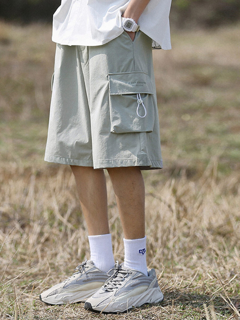 Oversized  Shorts With Two Big Pockets