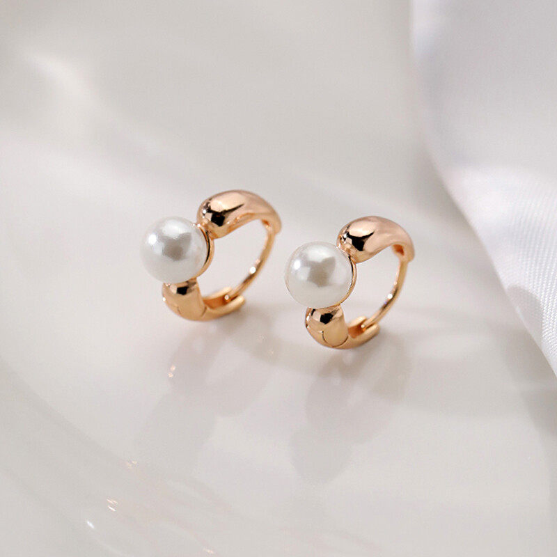 S925 pearl drop earrings