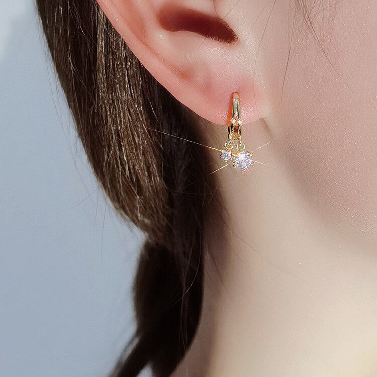 Open hoop  s925 earrings