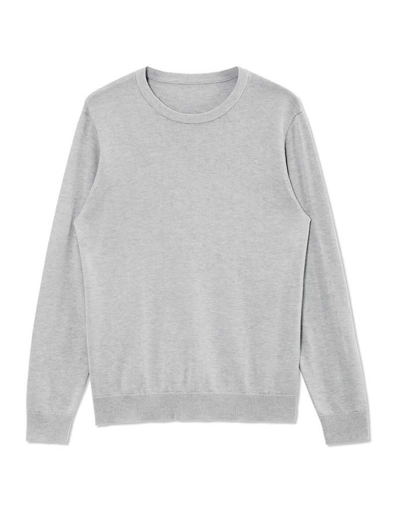 Topman Long Sleeve Knitted Crew Neck  Jumper