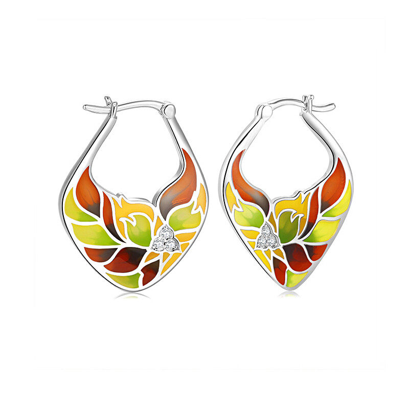 Dextera hoop earrings
