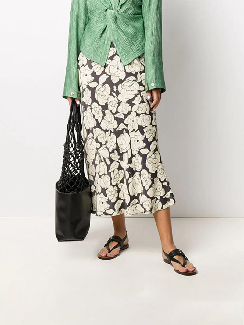 High Waist Maxi Skirt