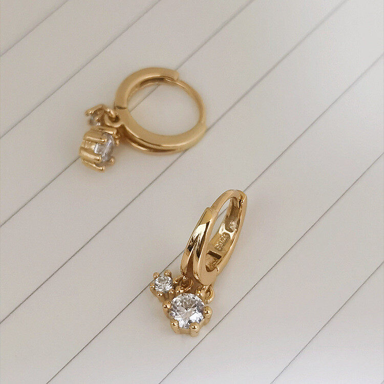 Open hoop  s925 earrings