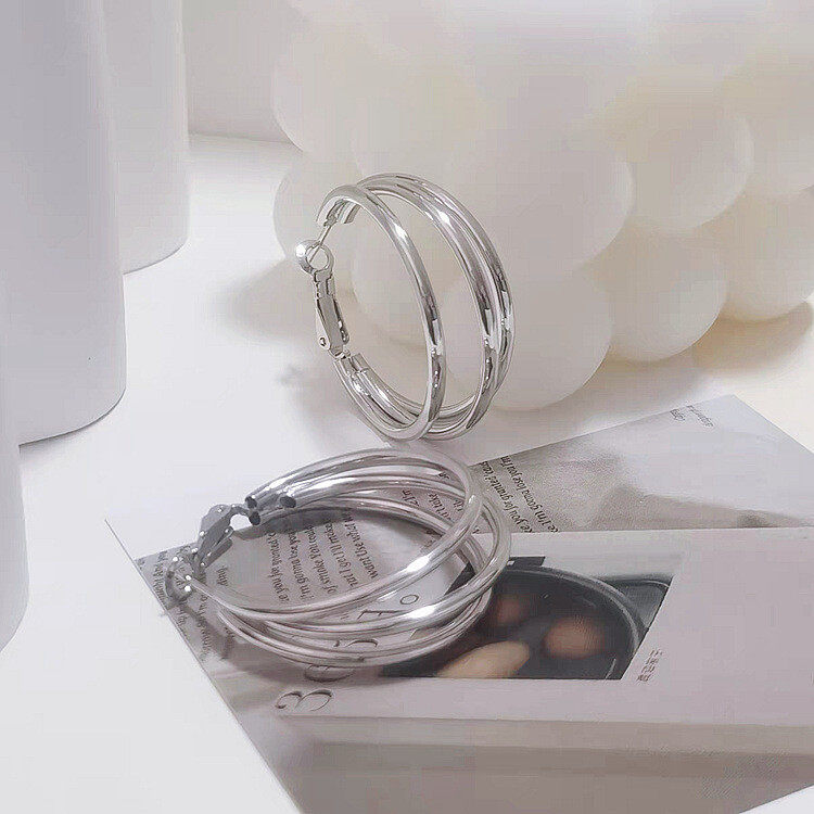 Open hoop  s925 earrings