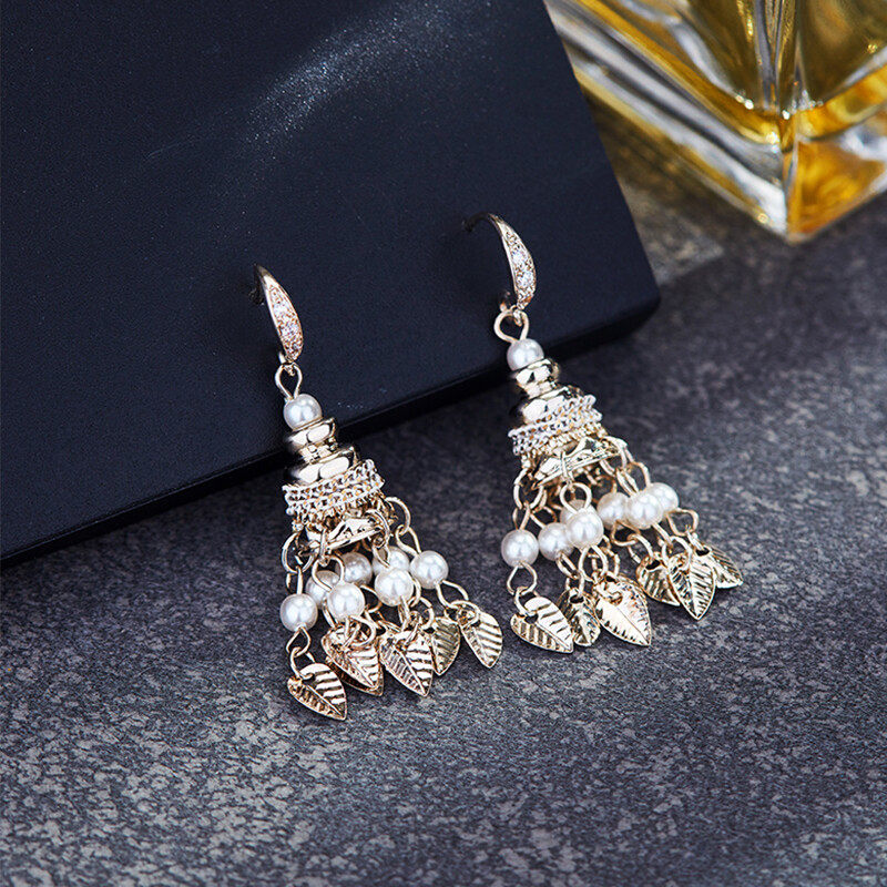 Hoop earrings with crystal drop  S925 hoop