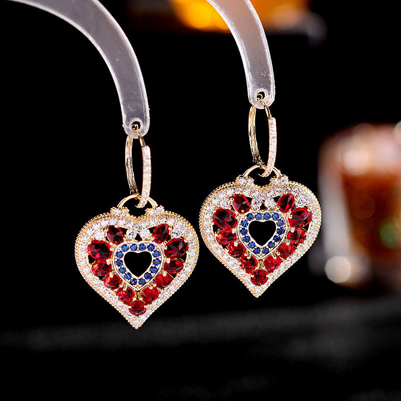 Heart earrings