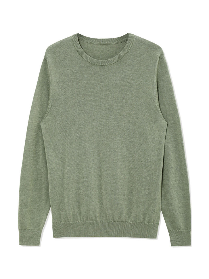 Topman Long Sleeve Knitted Crew Neck  Jumper
