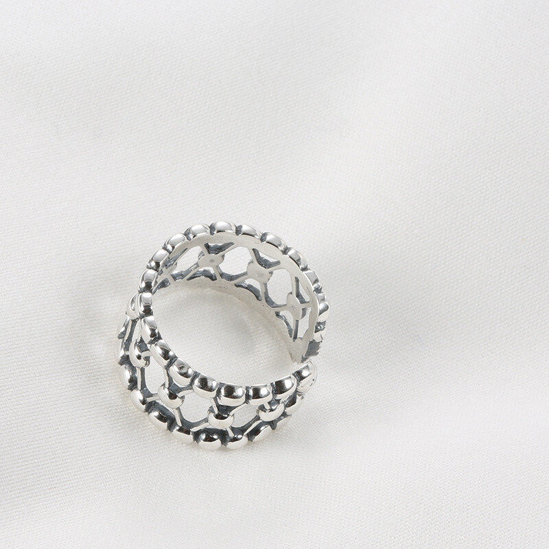 Simple wide  rings s925