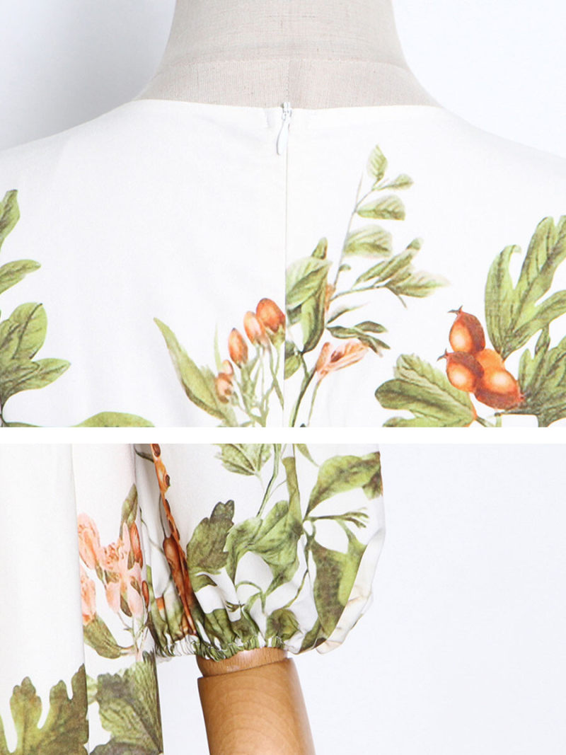 Allover Floral  Maxi  Dress