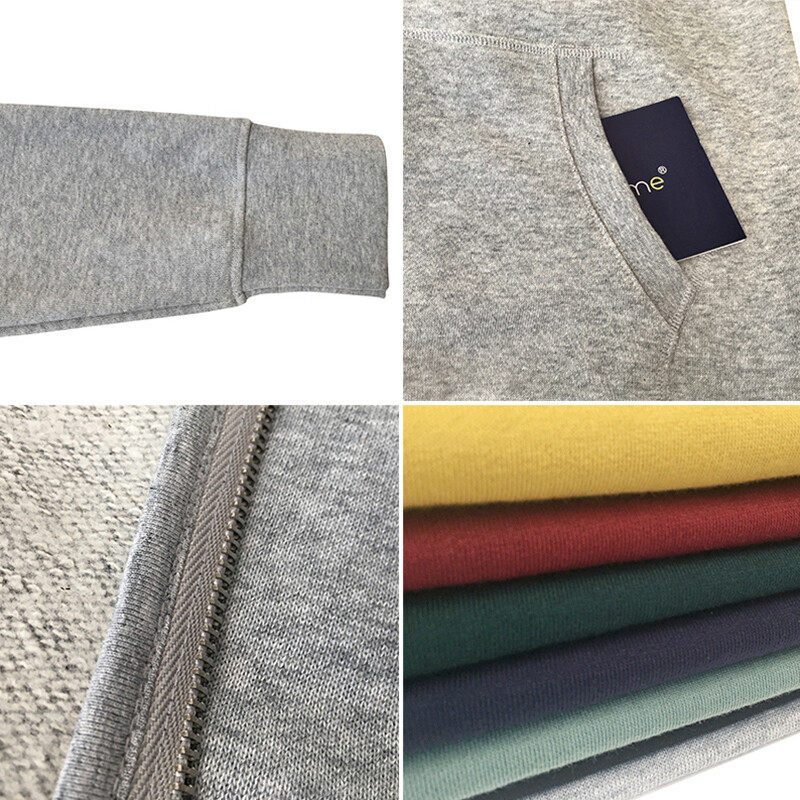 Oversize Hoodie With Zipper Sweat Jacket