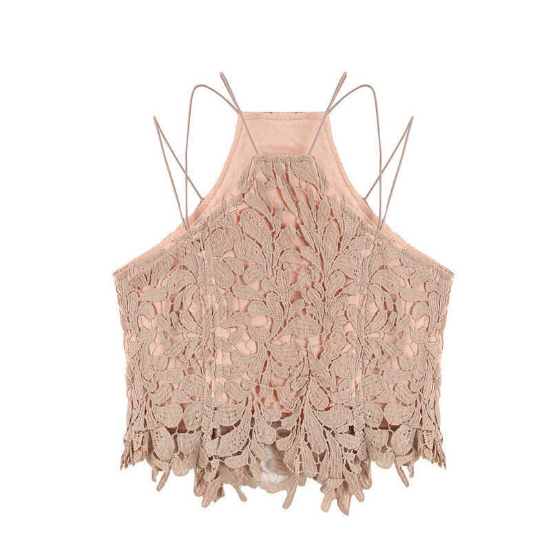 Tie Details  Lace  Cami Top