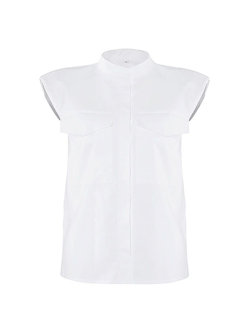 Woven Sleevesless Blouse